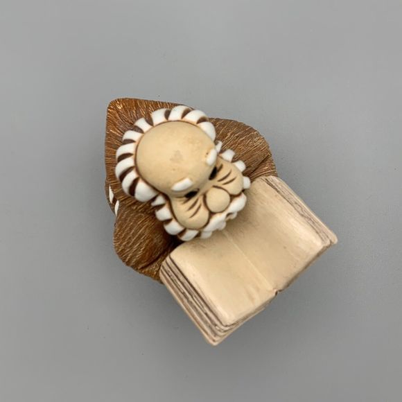 Uruguay Studio Pottery Large Priest Monk Holding Book Bible Religious Signed - Picture 10 of 11